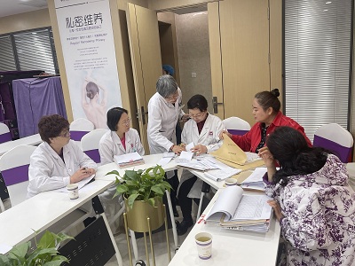 区卫健局对我院第一季度